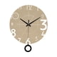 thumbnail image 1 of Reloj de Pared Sencillo, Moderno, Silencioso Y Contemporáneo para Decoración de Estudio, Sala de Cocina., 1 of 7