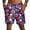 U8-Deep Red, variant on Havenx Men's 250 Years Of American Independence Shorts Drawstring American Flag Design Short with Pockets Elastic Waist Swim Trunks Freedom We the People Classic Summer Clothes,Blue M