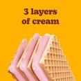 thumbnail image 4 of Chocolate & Vanilla Wafer Cookies - Convenient Single Serve Wafer Cookies With 3 Layers of Cream - Delicious Sweet Snack on the go or Dessert 28.2oz (Pack of 20), 4 of 5