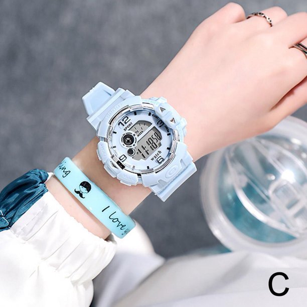 Reloj electrónico pequeño, fresco y elegante para niñas, estudiantes de secundaria, novias y parejas. Deportivo, resistente al agua y luminoso. Fabricante para hombre.
