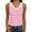 Pink, variant on Ribbed Tank Tops for Women Fitted Ribbed Workout Tank Tops Tight Fit Workout Tees and Tanks Women's Athletic Sleeveless Tops Wide Strap Ribbed Tank Tops Green L
