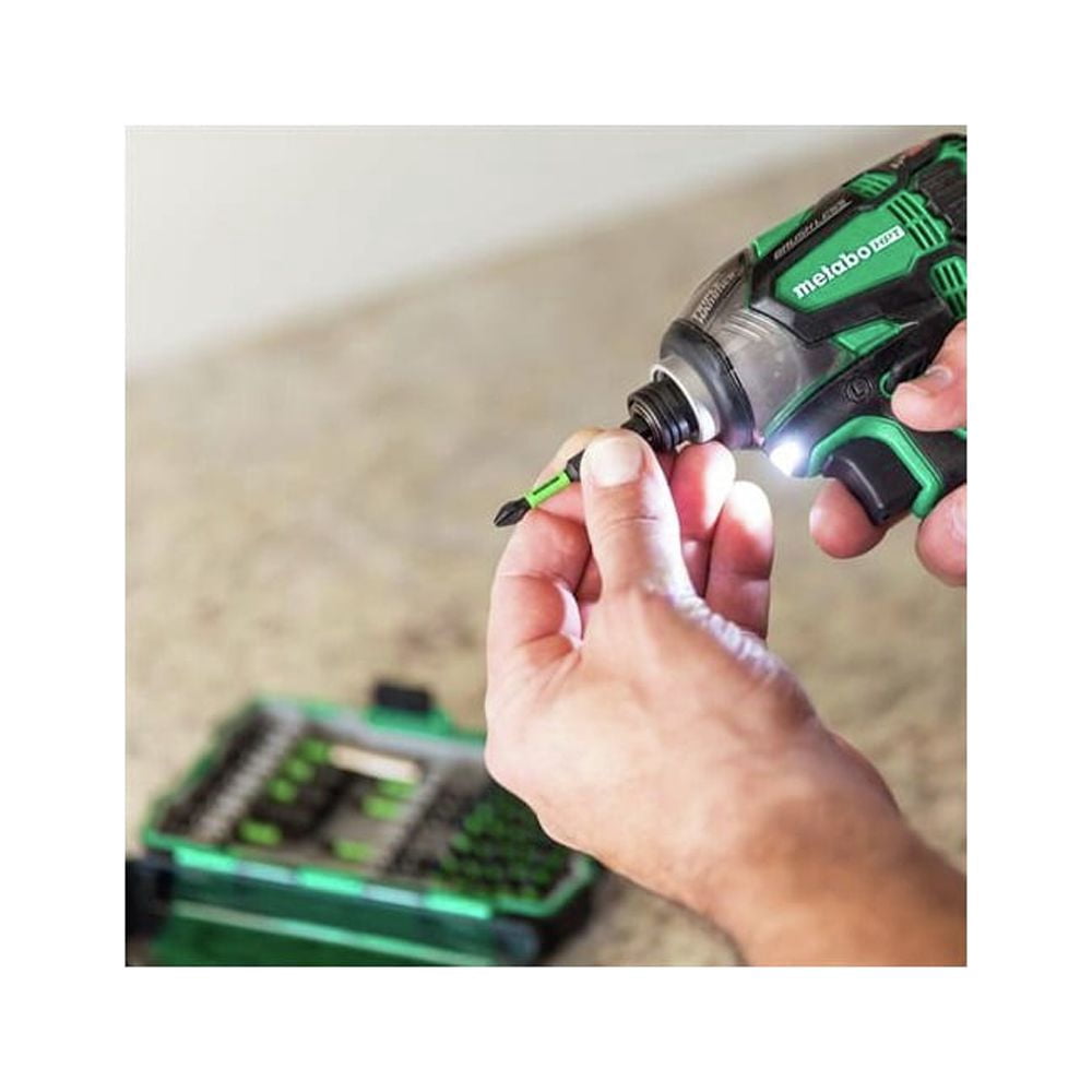 Metabo HPT Bohrer- Und Antriebs-Bit-Set – 31-teilig, Für Schlagschrauber, Mit Aufbewahrungskoffer
