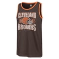 thumbnail image 2 of Men's '47 Brown Cleveland Browns Upload Franklin Tank Top, 2 of 3