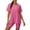 Hot Pink, variant on Shadoumai Womens 2 Piece Sets Summer Outfits Lounge Set Oversized Crewneck Tshirts Biker Shorts Sets Casual Matching Clothing