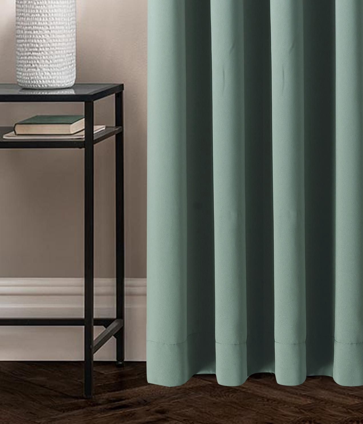 Swift Home 1 Piece Room Darkening Rod Pocket Curtains