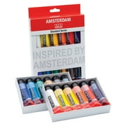 Amsterdam Standard Series Acrylic Paint Set, 12-Colors