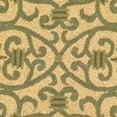 thumbnail image 6 of SAFAVIEH Chelsea Aragon Geometric Borders Wool Runner Rug, Yellow/Light Green, 2'6" x 10', 6 of 10