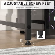Small Computer Desk for Small Spaces, Office Desk for Home Office, Modern Writing Desk,32 Inchs, Adjustable Feet,(Vintage)