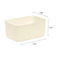 thumbnail image 3 of IRIS Storage bin for personal items off white 4Pk, 3 of 8