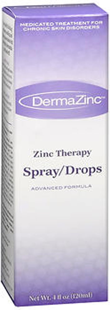 DermaZinc Zink Therapy Spray/Drops, 4 Oz