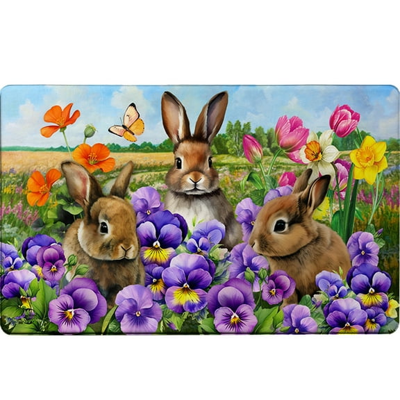 Briarwood Lane Spring Bunny Trio Comfort Mat