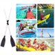 thumbnail image 4 of Equipo de natación, accesorios de natación, 2 piezas de remos de aleación de aluminio para botes inflables, botes de pesca, remos de manivela engrosados, remos reforzados de goma para kayak, remos de, 4 of 9