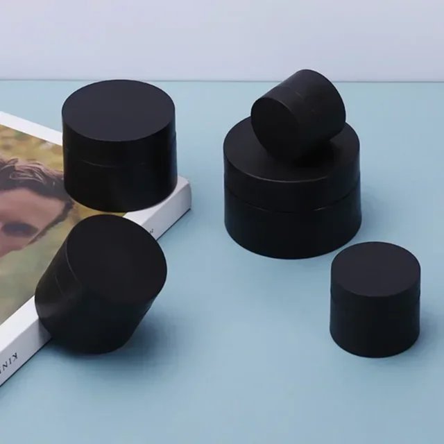DEKAXID 10 unidades de 5 g, 15 g, 20 g, 30 g, 50 g, tarros de crema vacíos de colores, envases cosméticos redondos de plástico rellenables, caja de crema facial, botella de viaje, herramienta