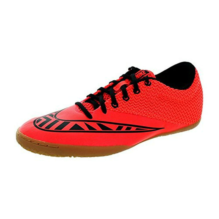 Nike Mercurialx Pro IC Bright Crimson/Black/Ht Lv/Blk Soccer Shoe 10 Men US - Walmart.com