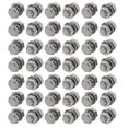 thumbnail image 1 of Unique Bargains 50 Pcs Boulons Hexagonaux en Acier Inoxydable 304 M4x10mm avec Écrous et Kit d'Assortiment de Rondelles, 1 of 3