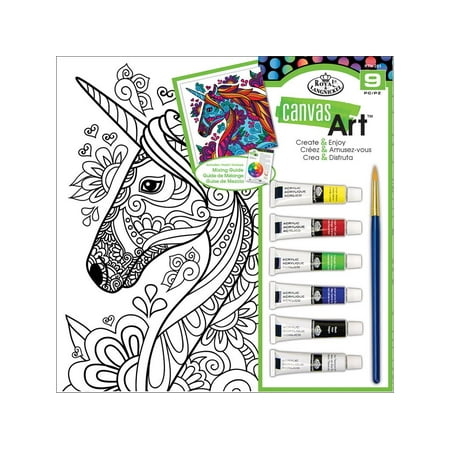 UPC: 0090672373328 | Royal Canvas Art Paint Unicorn