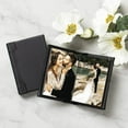 thumbnail image 4 of Black 2.5" x 3.5" Leather Self-Stick Photo Album - Holds 10 Photos, 4 of 8