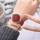 thumbnail image 3 of Reloj de Pulsera ANGGREK Cuarzo Correa de Cuero PU Esfera Redonda, 3 of 4