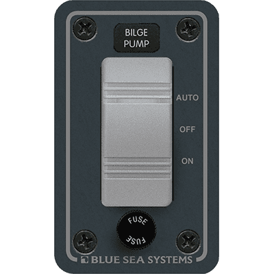 Blue Sea Systems Bilge Pump Switch Panel 8263