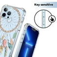thumbnail image 5 of Dream Catcher Clear Case for iPhone 13 Pro Max,Aesthetic Art Design Case for Men Women,Unique Soft Transparent TPU Bumper Case Cover, 5 of 5