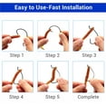 thumbnail image 5 of 110Pcs Soft Bait Fishing Hooks EWG Offset Strong Texas Rig Bass Worm Fish Hooks Saltwater Freshwater, 5 of 7