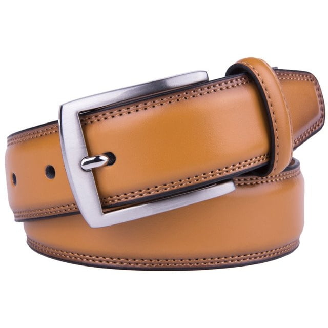 Tan dress outlet belt mens