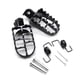 thumbnail image 1 of Kit Reposapiés Negro Aluminio Reemplazo para Yamaha YZ125 YZ250 PW50, 1 of 6