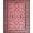 Rose Pink, Pattern 3, variant on ODIKA Pink Leopard Print Cheetah Abstract Inspired Border Flannel Spotted Pet Friendly & Kids Safe Play for Playroom, Bedroom, Reading Nook