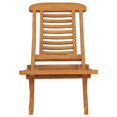 Garden chair folding solid teak wood