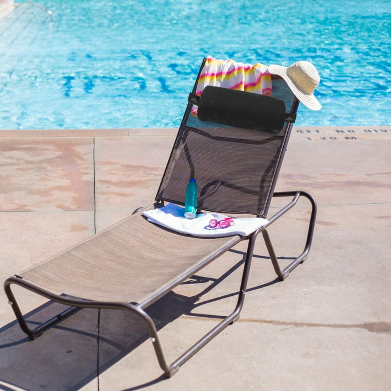 Pillow Chair Headrest Home Beach Chair Headrest Chair Accessory Pillow with Elastic Band Walmart