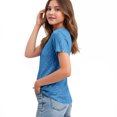 thumbnail image 5 of Juslio Girls Sequin Shirts Casual Short Sleeved Tops, Comfortable Breathable Crew Neck T Shirts Sizes 2-18, 5 of 8