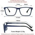 thumbnail image 4 of LifeArt Blue Light Blocking Computer Reading Glasses with Transparent Lens for Women/Men, 4 of 10