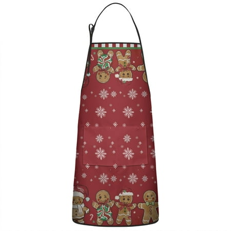 

Qyasdhnx Red Adult Apron Waterproof Apron for Kitchen cooking baking