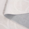 thumbnail image 6 of Safavieh Faux Rabbit Fur Alfonso Geometric Polyester Area Rug, Ivory, 8' x 10', 6 of 11