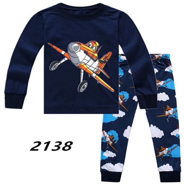 Conjunto de pijamas de Navidad para niños y niñas, ropa de dormir de manga larga para primavera