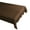 Brown, variant on Crinkle Style Crushed Taffeta Tablecloth White
