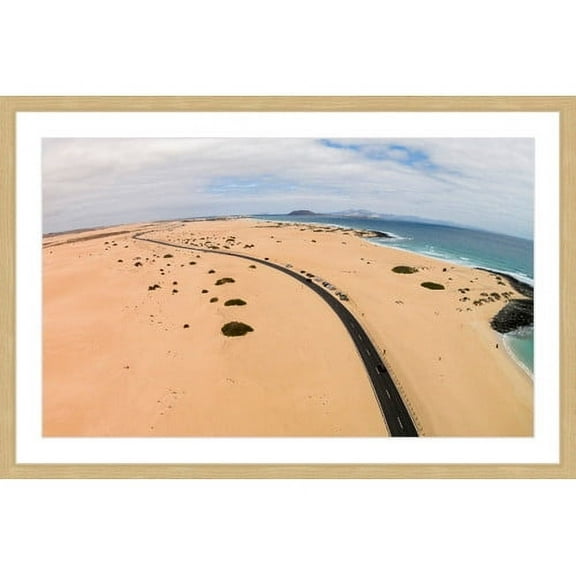 "Beach Highway" Framed Painting Print