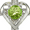 Peridot, variant on Sterling Silver Blue Topaz and White Topaz Heart Cross Birthstone Pendant Necklace