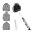 thumbnail image 3 of Terraxo Windshield Cleaner Auto Windshield Cleaning Tool with Microfiber Pads Extendable Rod Car Interior Window Detailing Cleaning Kit Suitable for Mirrors S gray Microfiber Pad, 3 of 8