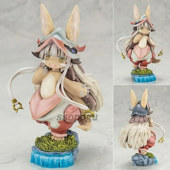 14cm Anime Q Version Made in Abyss Nanachi Figure Beast Girl PVC Action Figure Collection Model Toys Doll Kids Gifts