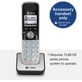thumbnail image 2 of AT&T TL88002 Additional Cordless Handset, Silver/Black, Requires an AT&T TL88102 Expandable Phone System to Operate, 2 of 3