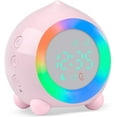 thumbnail image 1 of Children's Alarm Clock Light Up Digital LED Lamp Alarm Clock Night Light Girl Bo, 1 of 5