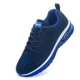 thumbnail image 4 of Mens Running Shoes Athletic Tennis Walking Sneakers for Gym Workout DarkBlue Size 10.5, 4 of 5