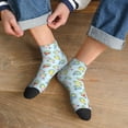 thumbnail image 3 of Rocae Frog In Mermaid for Premium Adult Socks,Comfortable, Breathable, and Durable Socks, Perfect for Everyday Wear, 3 of 7