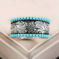 thumbnail image 2 of QQTDFG Gorgeous 925 Silver Turquoise Ring Women Wedding Jewelry Rings Gift Size 6-10-10-:#1, 2 of 7