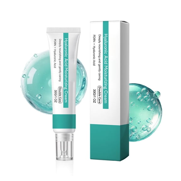 Rewenti Hyaluronic 100 Moisturizing Cream Lightweight Hydrating Moisturizer with Salmon DNA Hyaluronic for Glass 30g