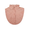 thumbnail image 4 of Fake Collar Detachable for Women Helii Casual Elegant Elegant Button Down Ruffle Blouses Half Shirts Round Outfits Accessories Pink Adjustable Dickey Collar, 4 of 4