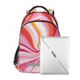 thumbnail image 7 of FORMRS Unisex Backpack Elementary School Travel Bookbag with Reflective Stripes, Swirling Lines, 7 of 7