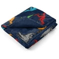 Trend Collector Dinosaur Weighted Blanket for Kids, 4.5 lbs