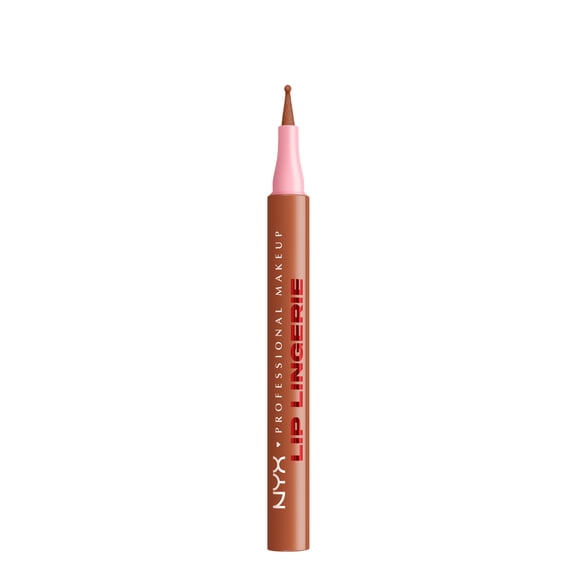 NYX Professional Makeup Lip Lingerie Lip Liner Stain, Waterproof Lip Color, Barley There, 0.03 fl oz